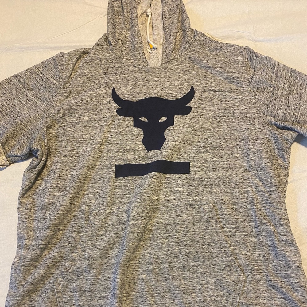 Project Rock Under Amour Short Sleeve Hoodie